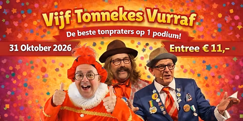 Vijf Tonnekes Vurraf — muziek in Helmond