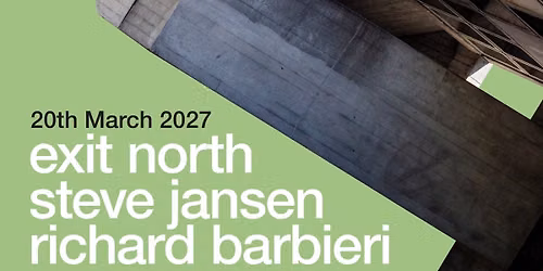 Exit North: Steve Jansen & Richard Barbieri — Uitgaan in Helmond