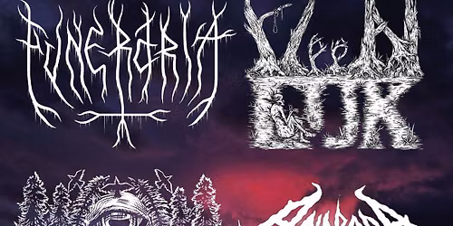 LIVE: Halloween Just Got Scarier: Funeraria + Veenlijk + Gogmagore + Anapoda — muziek in Helmond