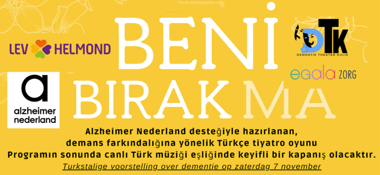 Turkstalige voorstelling over dementie — theater in Helmond